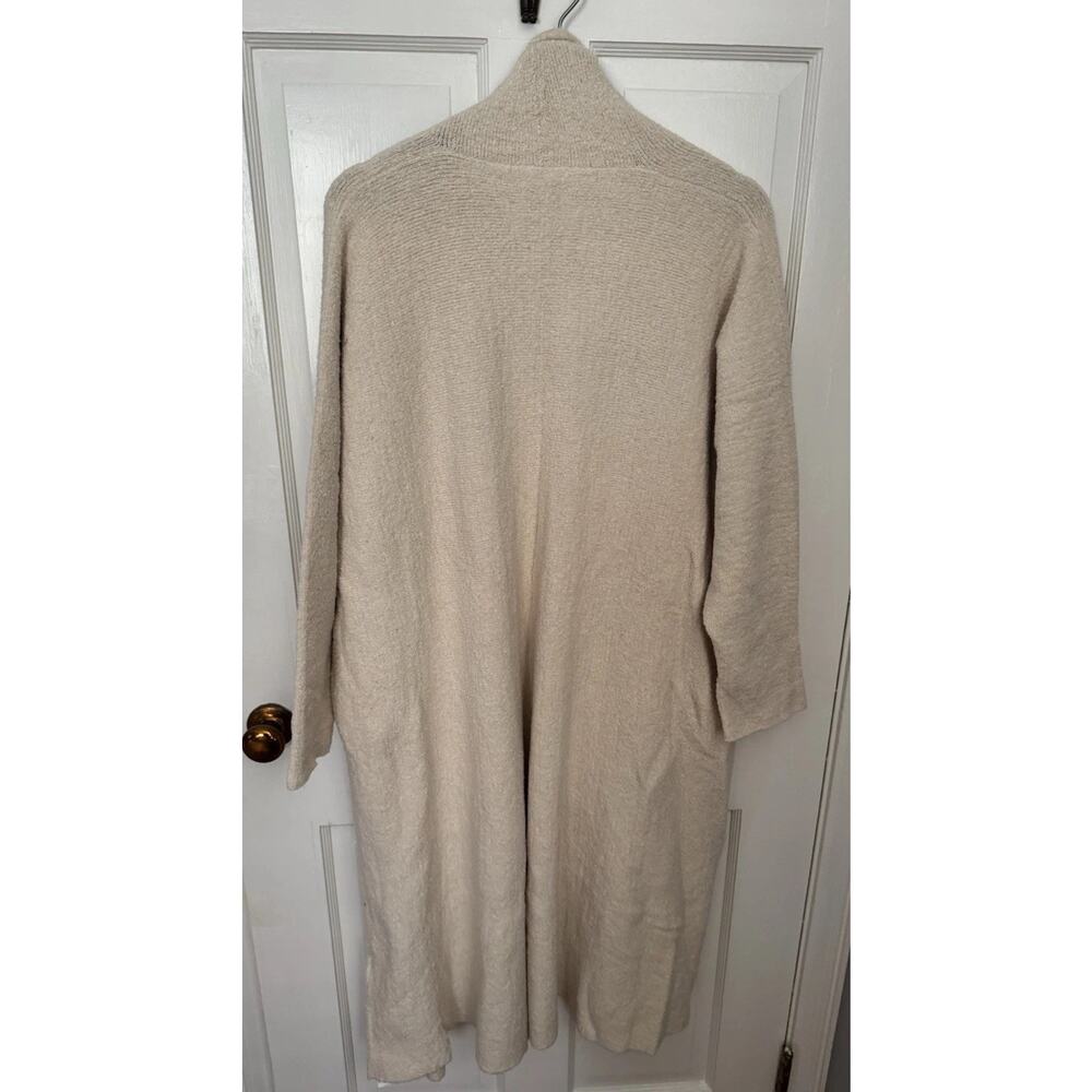 NWT Lauren Manoogian Uzbek Pima Cotton Blend Cardigan Cream - 2 - Picture 10 of 14